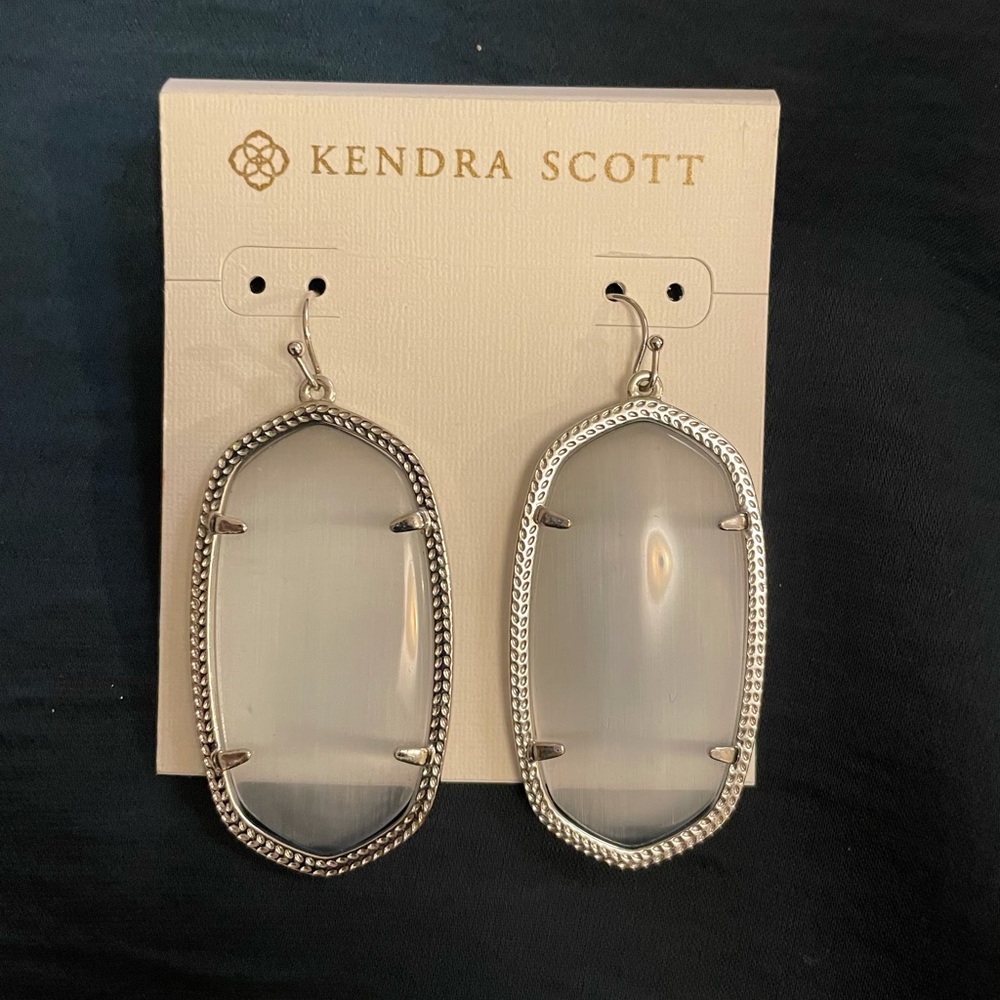Kendra Scott silver Danielle earrings